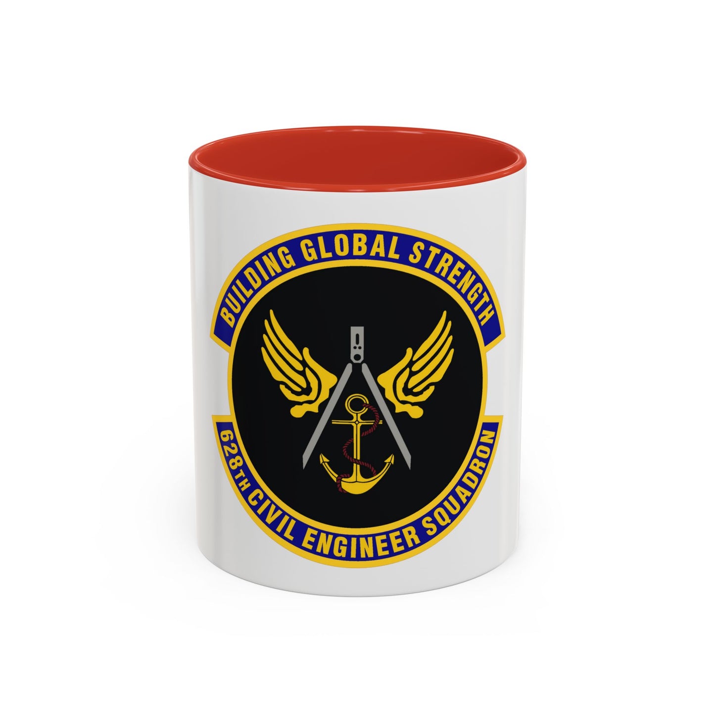 628th Civil Engineer Squadron (U.S. Air Force) Accent Coffee Mug