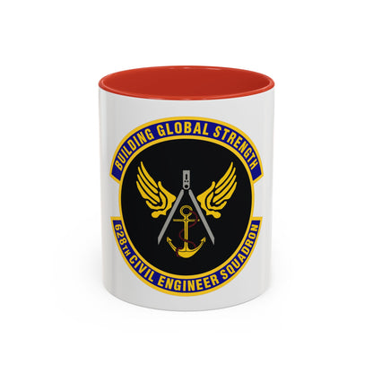 628th Civil Engineer Squadron (U.S. Air Force) Accent Coffee Mug