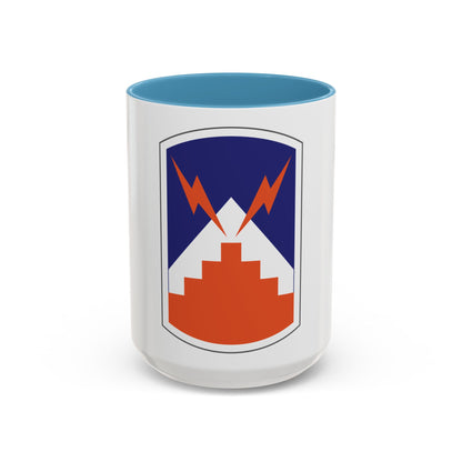7th Signal Brigade (U.S. Army) Accent Coffee Mug