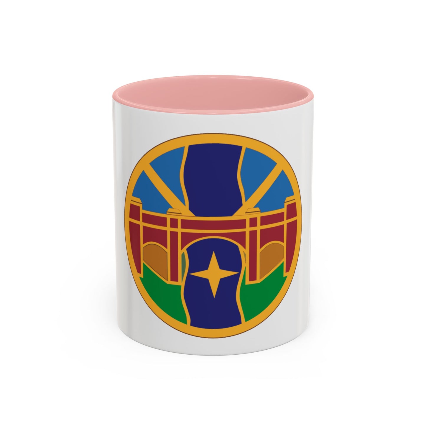 1 Transportation Agency (U.S. Army) Accent Coffee Mug