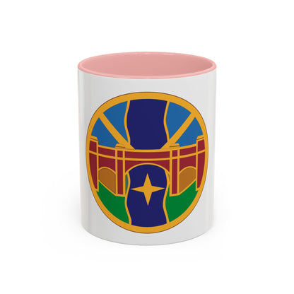 1 Transportation Agency (U.S. Army) Accent Coffee Mug