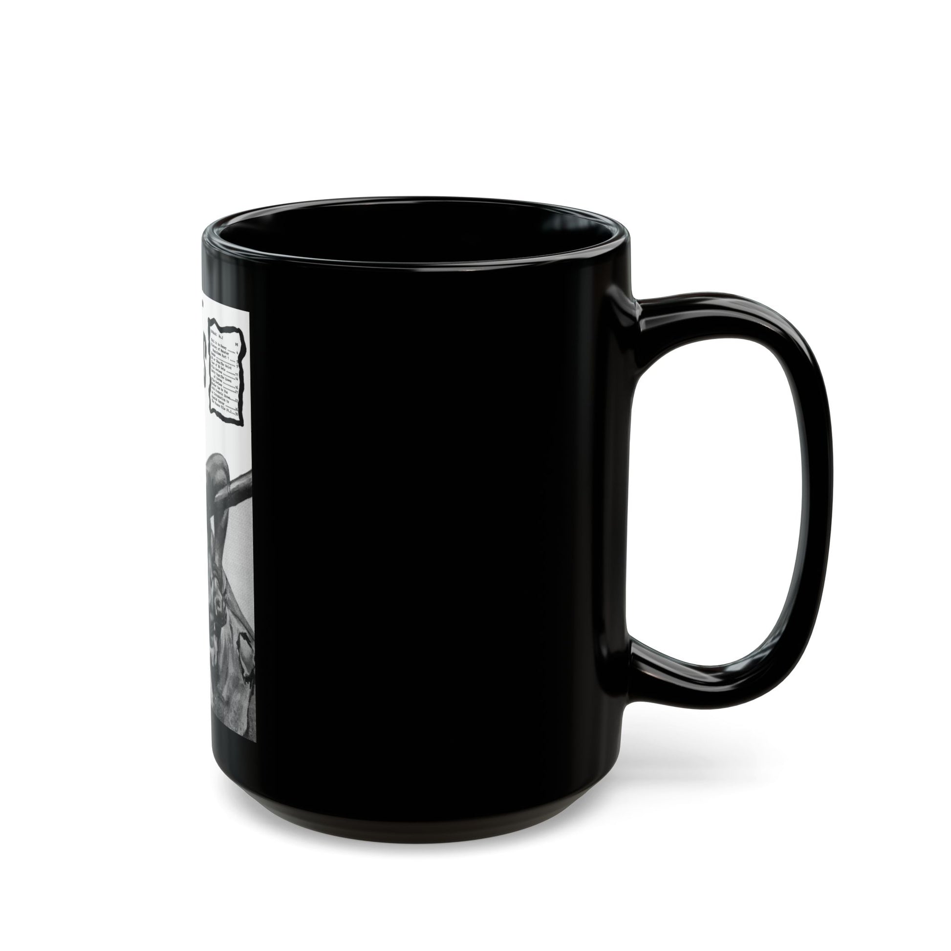 Contents, Ungawa magazine No. 2 - Black Coffee Mug-Go Mug Yourself