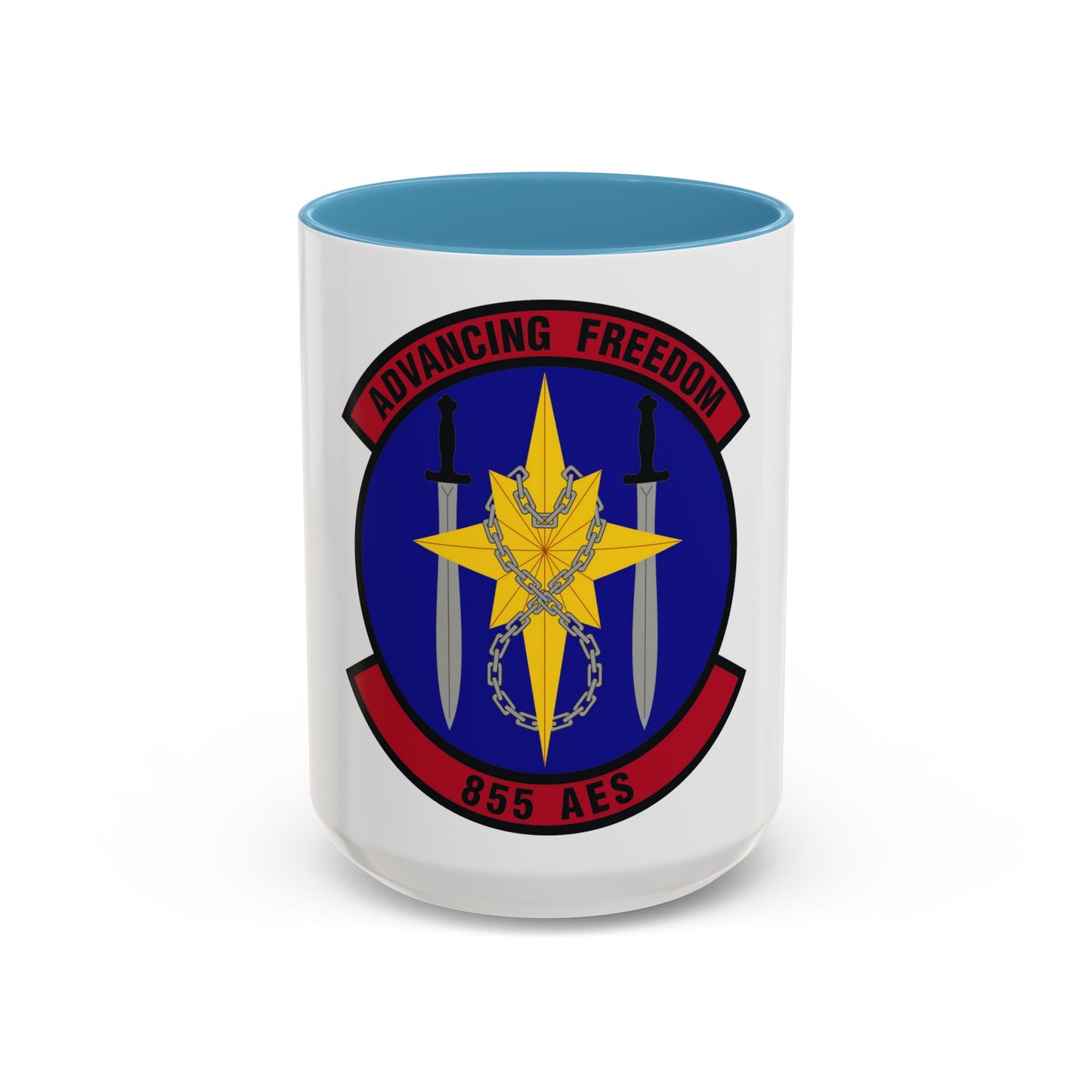 855th Air Expeditionary Squadron (U.S. Air Force) Accent Coffee Mug
