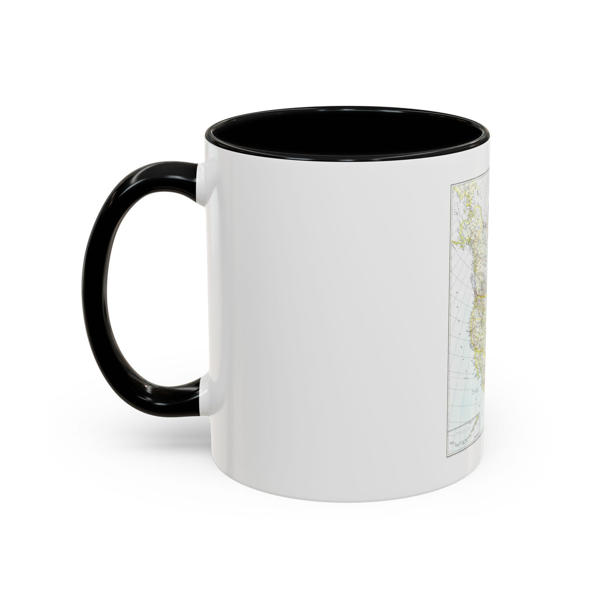 North America (1942) (Map) Accent Coffee Mug