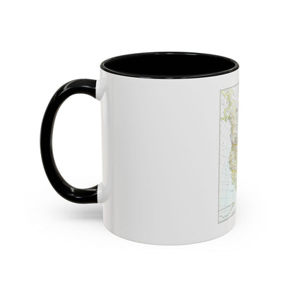 North America (1942) (Map) Accent Coffee Mug