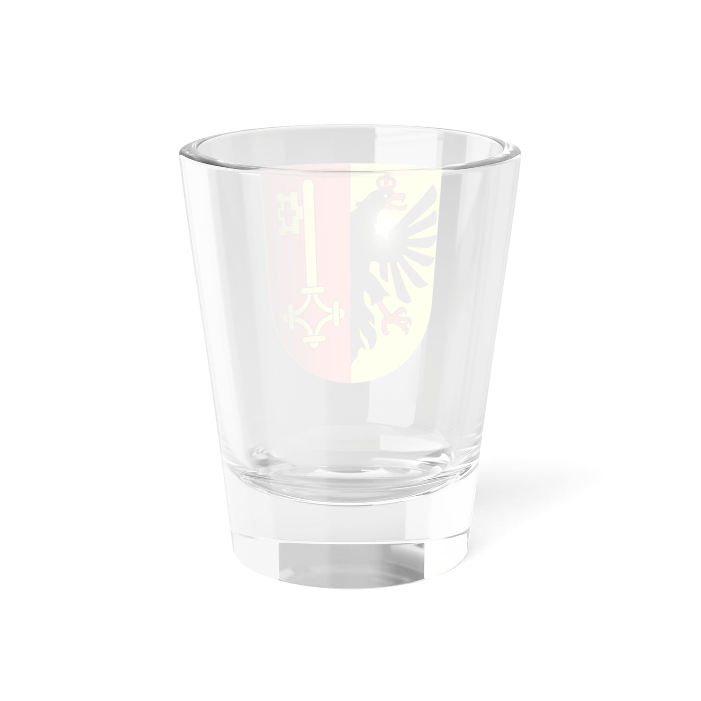 Geneve-coat of arms 3d (Switzerland) (Coat of Arms) Shot Glass 1.5oz