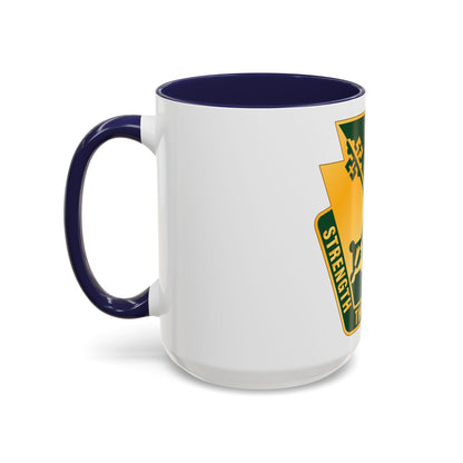 165 Military Police Pennsylvania National Guard (U.S. Army) Accent Coffee Mug