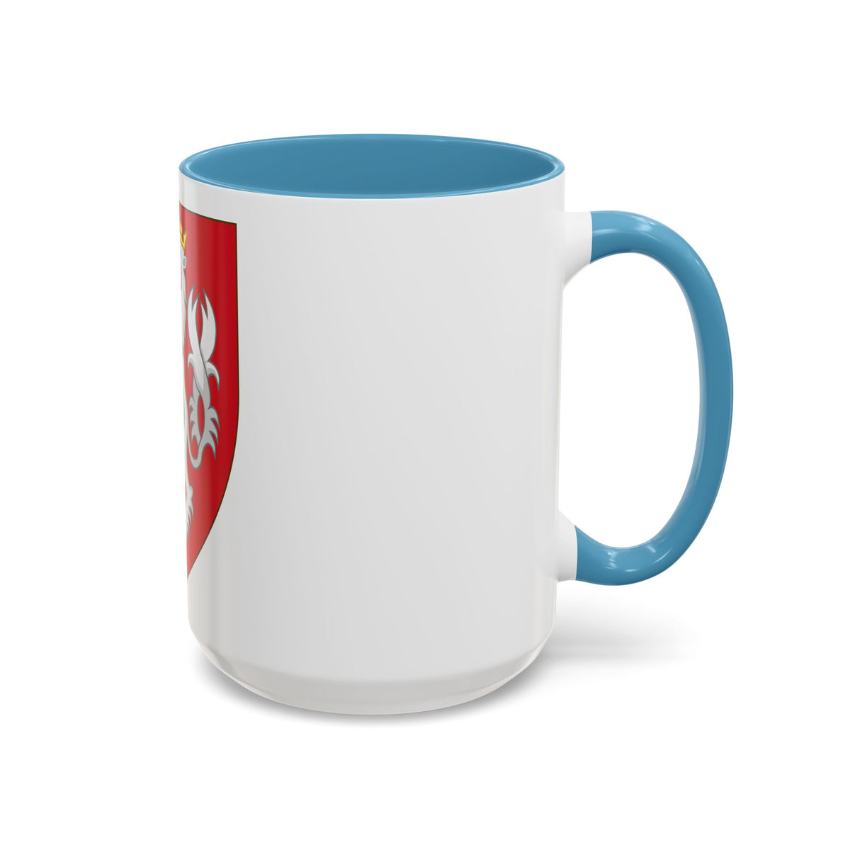 Coat of arms of the House of Luxembourg-Bohemia - Accent Coffee Mug