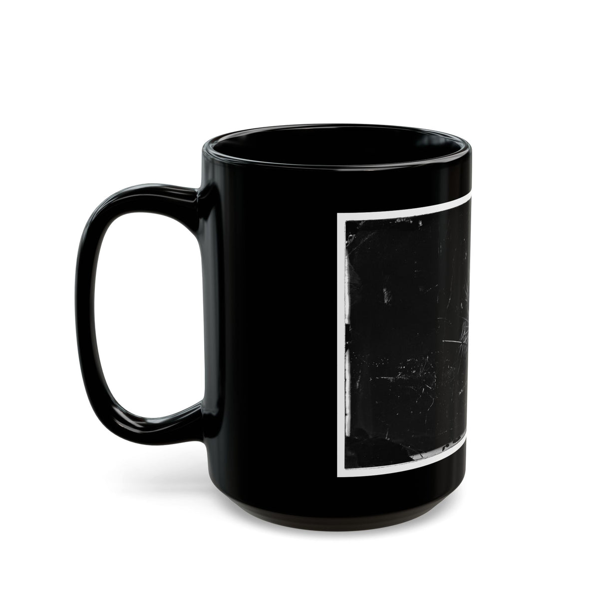 Morris Island, South Carolina 002 (U.S. Civil War) Black Coffee Mug