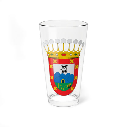 Escudo de Abanto Vizcaya (Spain) (Coat of Arms) Pint Glass 16oz
