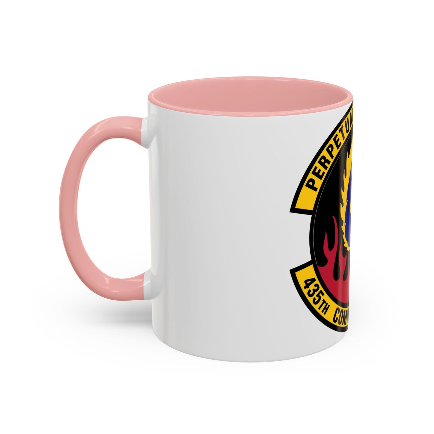 435th Communications Squadron (U.S. Air Force) Accent Coffee Mug