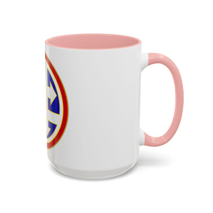 4 Sustainment Command (U.S. Army) Accent Coffee Mug