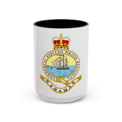 Emblem of the Bahamas (1869-1904; 1953-1964) - Accent Coffee Mug
