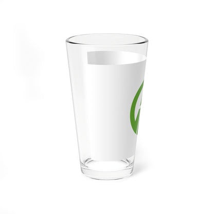 Flag of Hirukawa Niigata 1975-2005 (Japan) Pint Glass 16oz