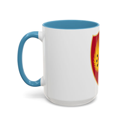 463rd Airborne Field Artillery Battalion (U.S. Army) Accent Coffee Mug