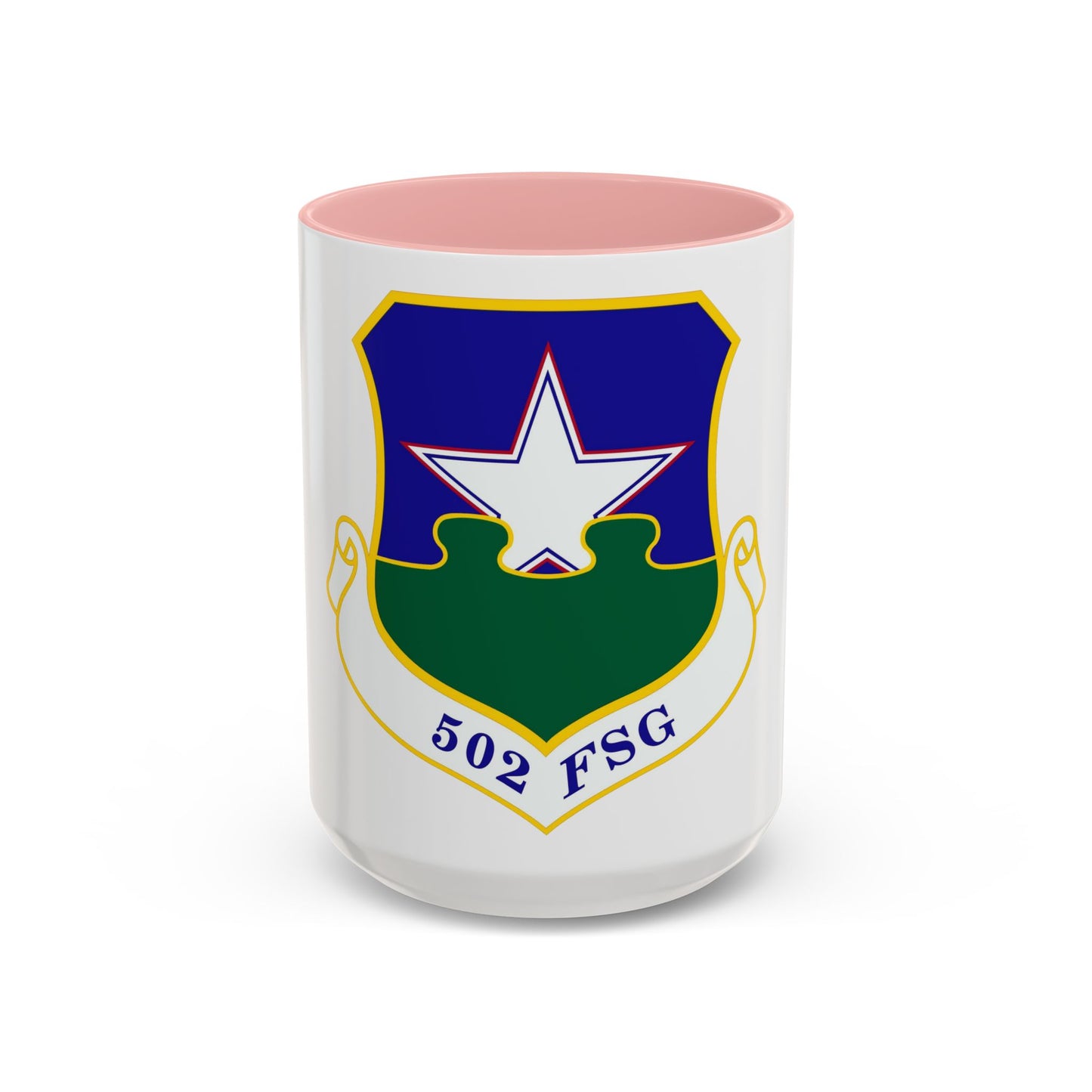 502d Force Support Group (U.S. Air Force) Accent Coffee Mug