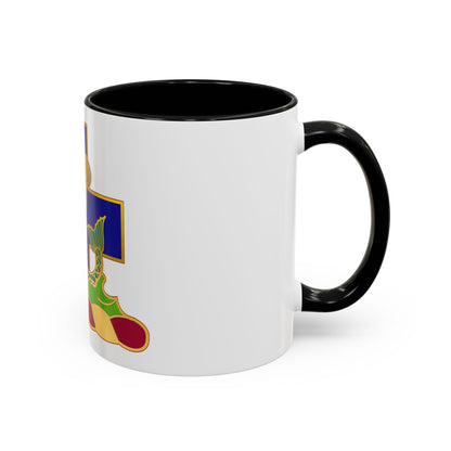 10th Antiaircraft Artillery Automatic Weapons Battalion (U.S. Army) Accent Coffee Mug