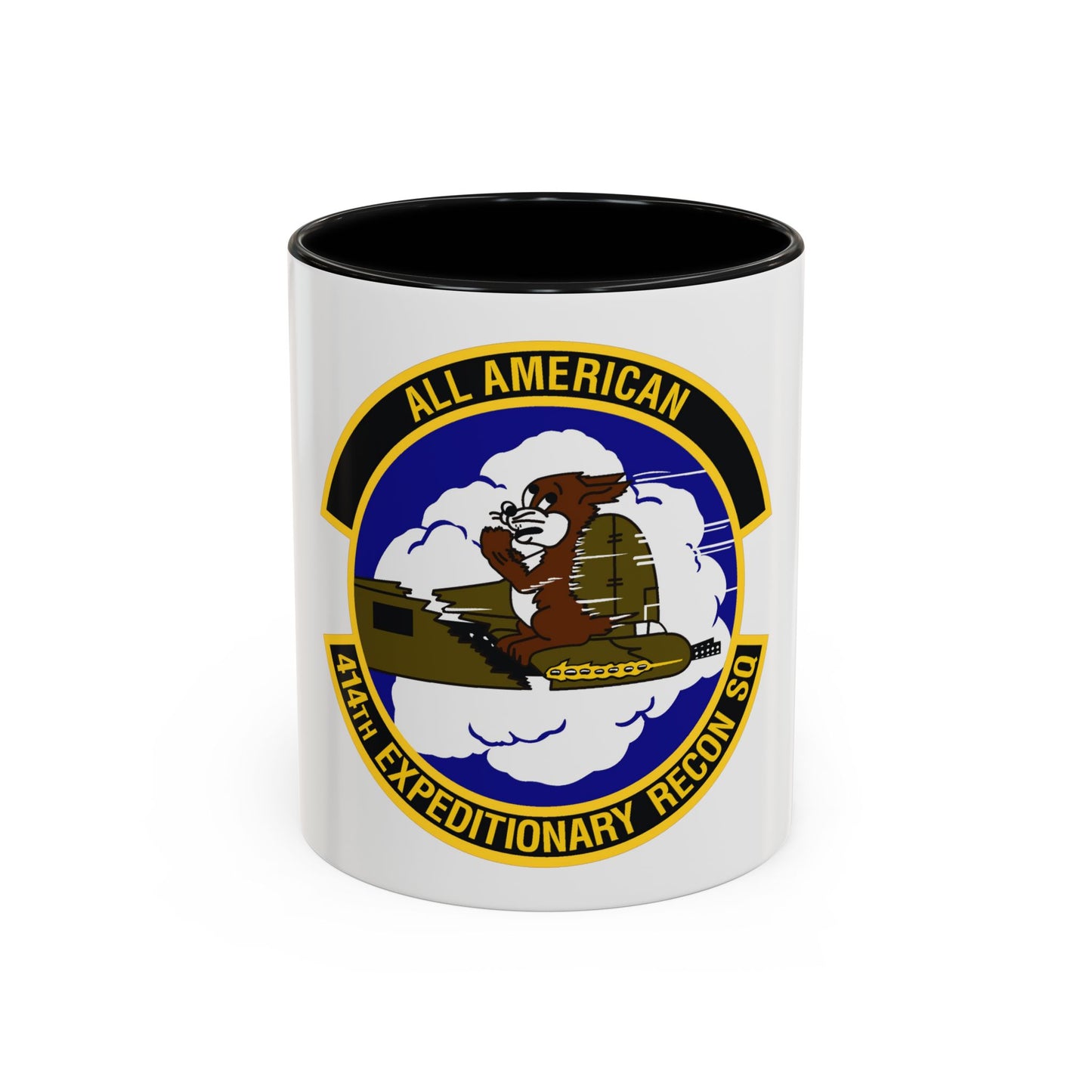 414th Expeditionary Reconnaissance Squadron (U.S. Air Force) Accent Coffee Mug