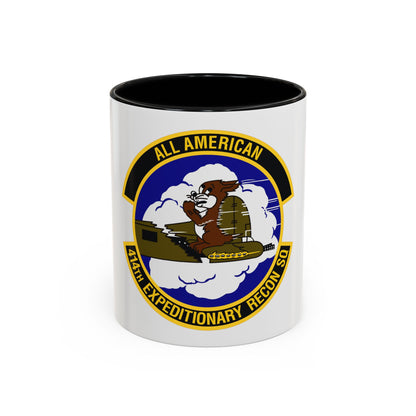414th Expeditionary Reconnaissance Squadron (U.S. Air Force) Accent Coffee Mug