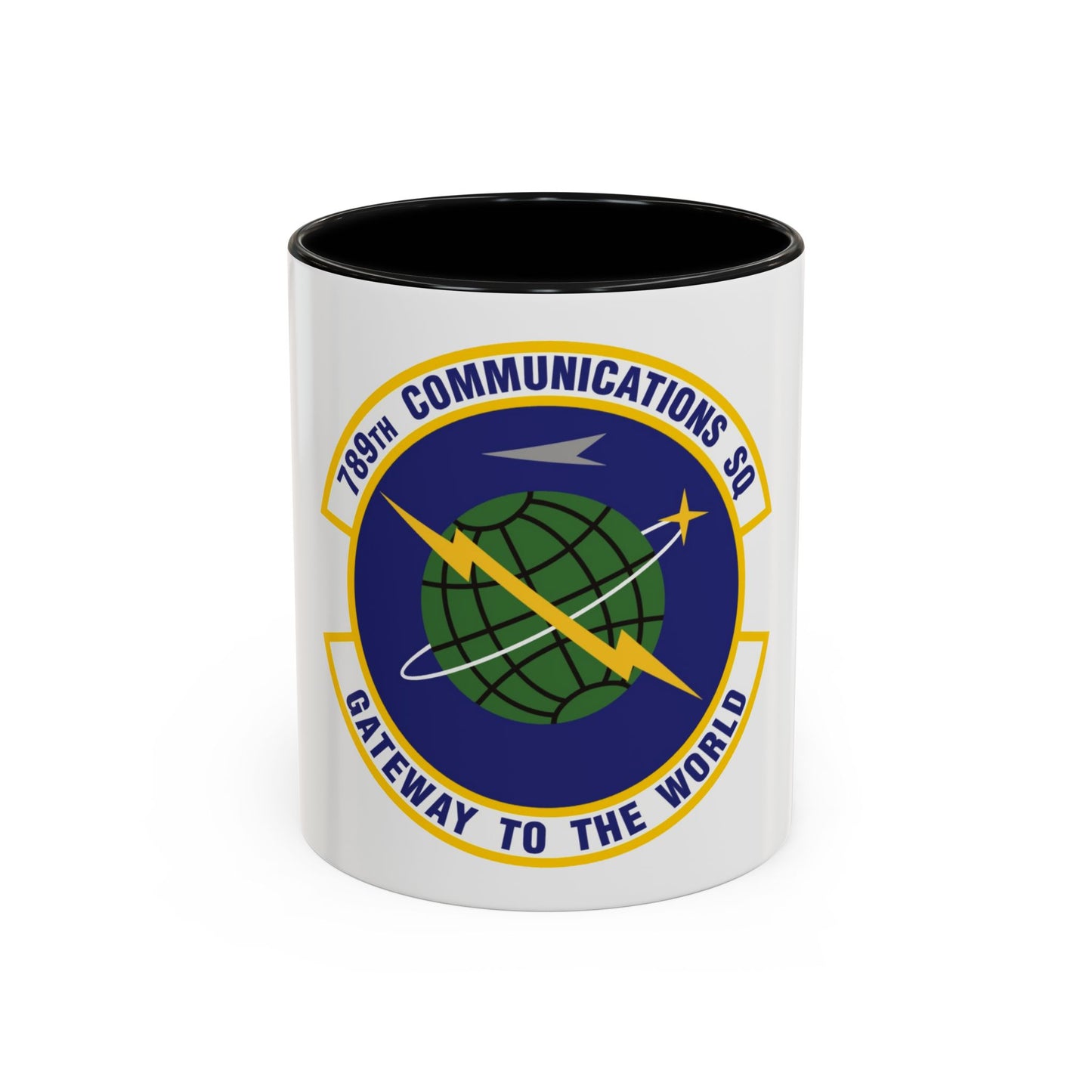 789th Communications Squadron (U.S. Air Force) Accent Coffee Mug