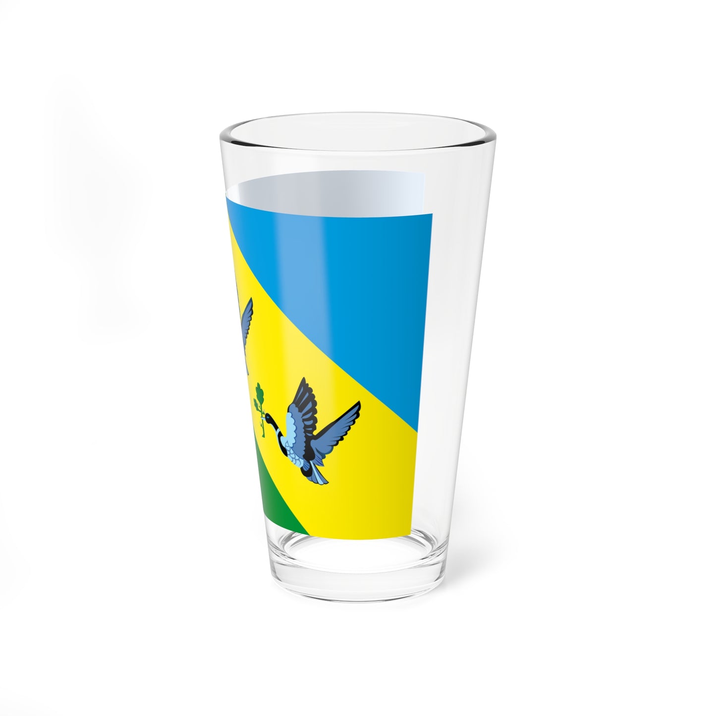 Flag of Novocheboksarsk Chuvashia (Russia) Pint Glass 16oz