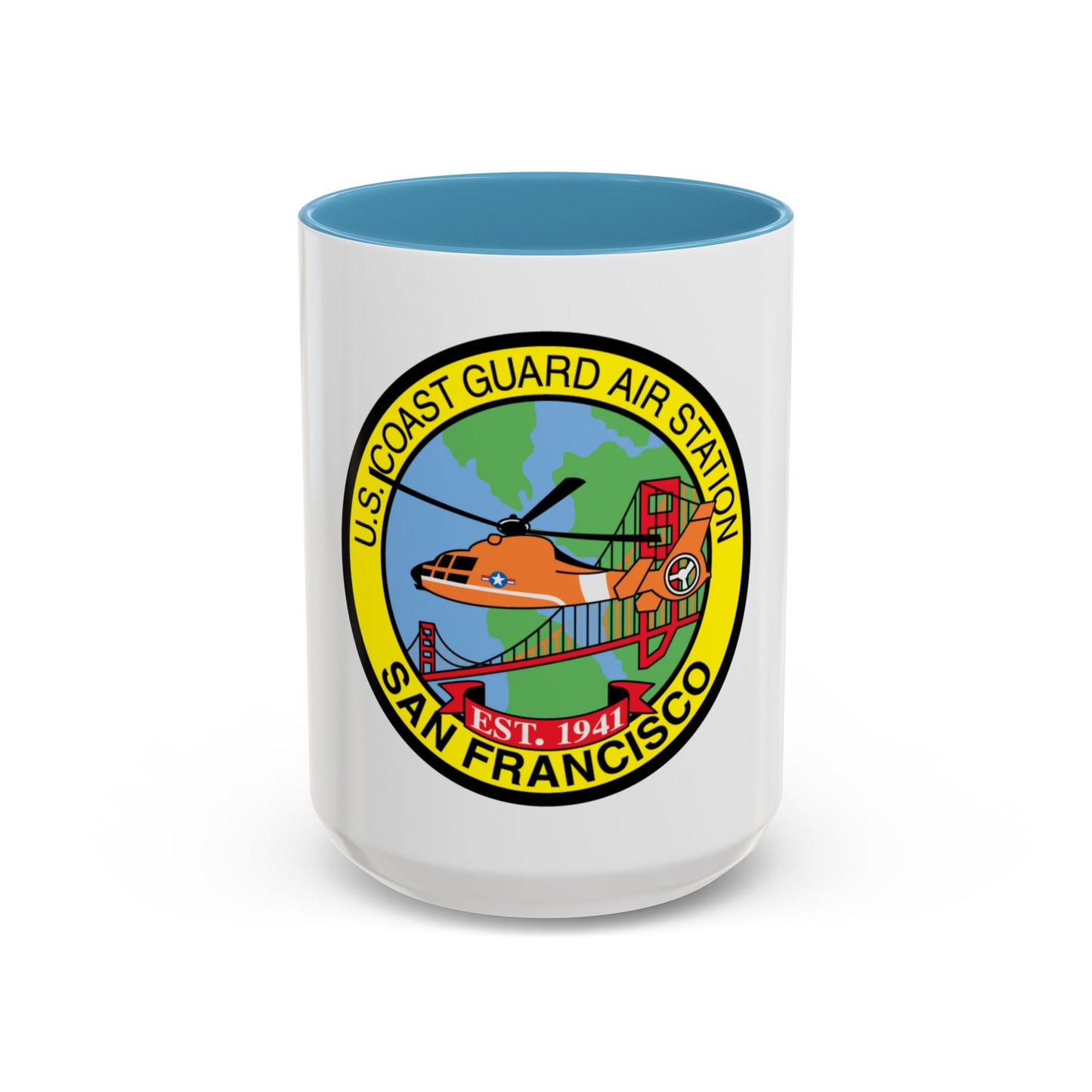USCG Air Station San Francisco (U.S. Coast Guard) Accent Coffee Mug