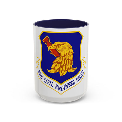 96 Civil Engineer Group AFMC (U.S. Air Force) Accent Coffee Mug