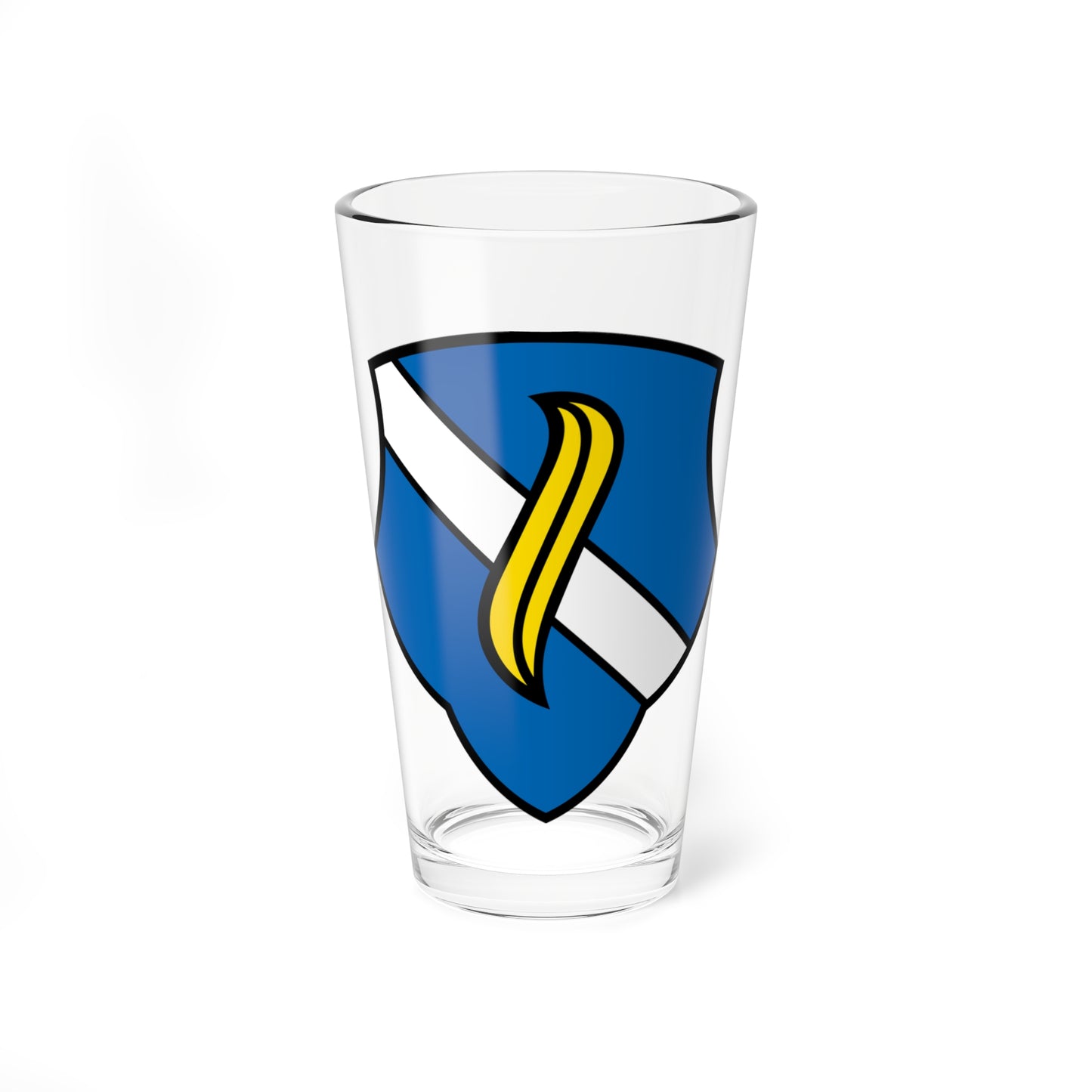 DEU Aidenbach COA deriv (Germany) (Coat of Arms) Pint Glass 16oz