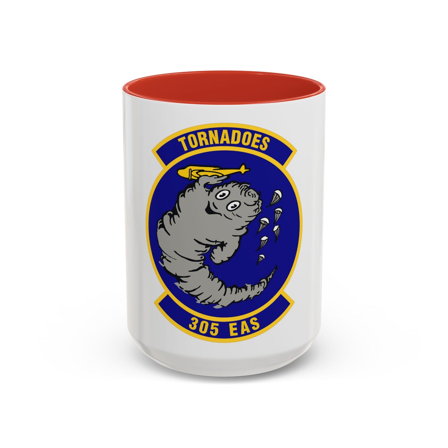 305th Expeditionary Airlift Squadron (U.S. Air Force) Accent Coffee Mug
