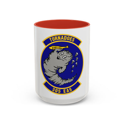 305th Expeditionary Airlift Squadron (U.S. Air Force) Accent Coffee Mug