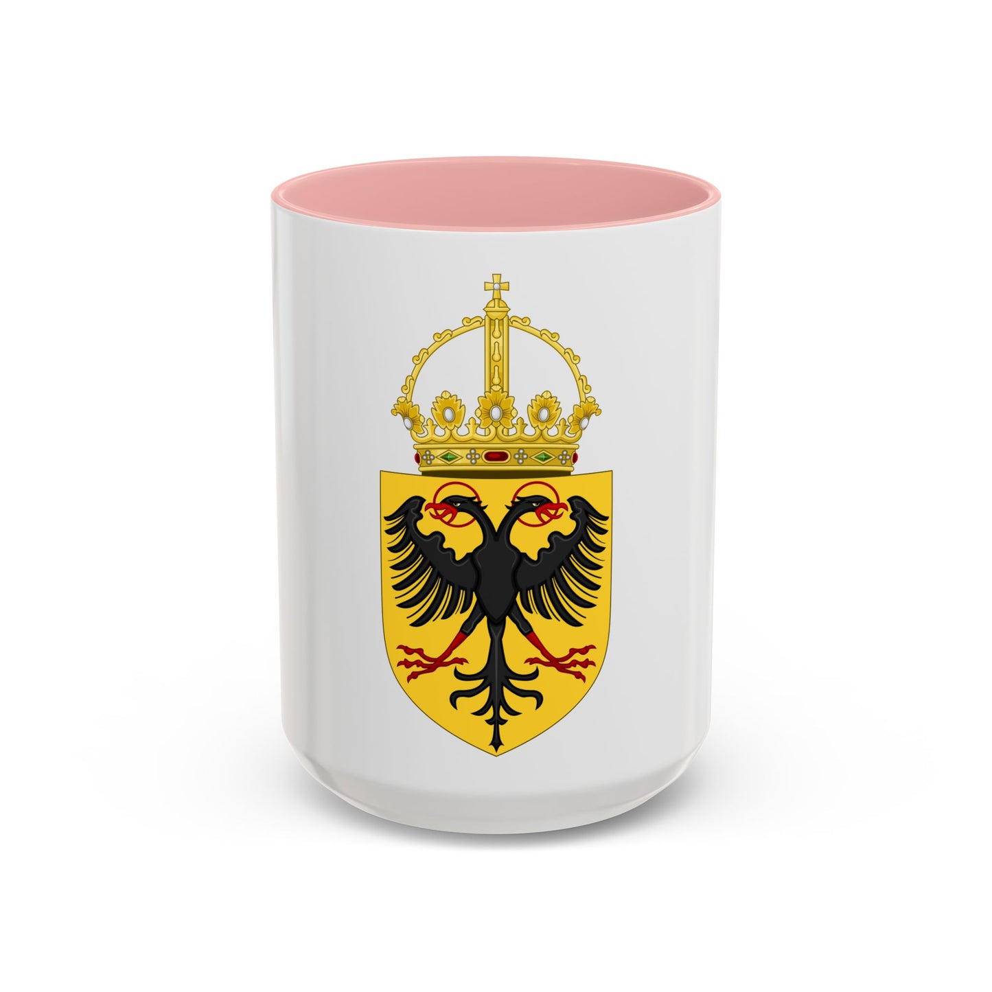 Coat of Arms of the Holy Roman Emperor (1433-1450) - Accent Coffee Mug