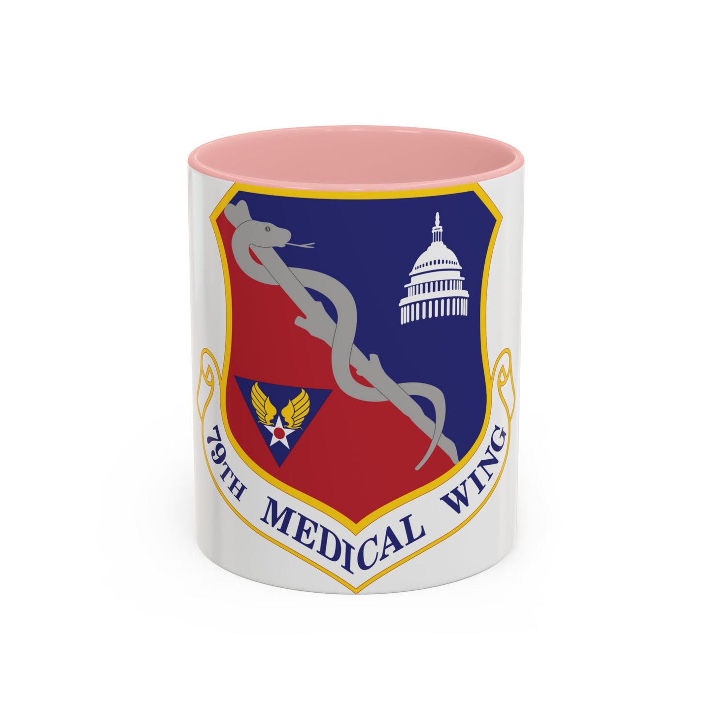 79th Medical Wing (U.S. Air Force) Accent Coffee Mug