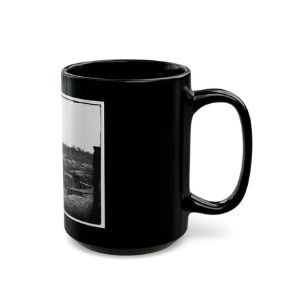 Petersburg, Va. View From Center Of Fort Sedgwick Looking South (U.S. Civil War) Black Coffee Mug