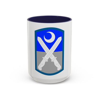 218th Infantry Brigade SSI (U.S. Army) Accent Coffee Mug
