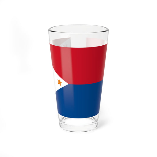 War Flag of Negros Republic Pint Glass 16oz