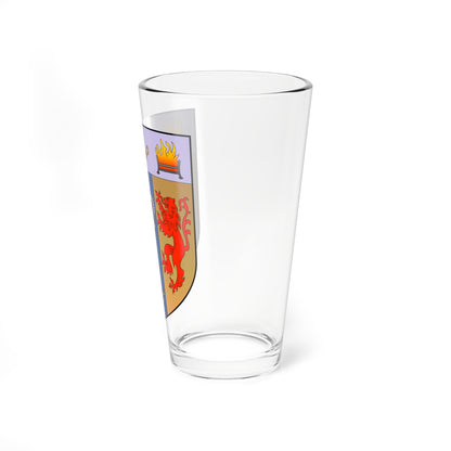 Shield of Kings College London (United Kingdom) (Coat of Arms) Pint Glass 16oz