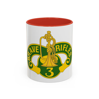 3 Cavalry Regiment 2 (U.S. Army) Accent Coffee Mug