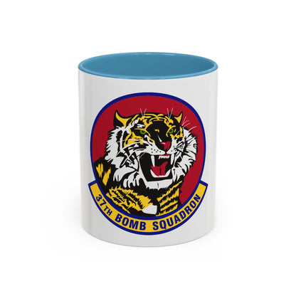 37th Bomb Squadron (U.S. Air Force) Accent Coffee Mug