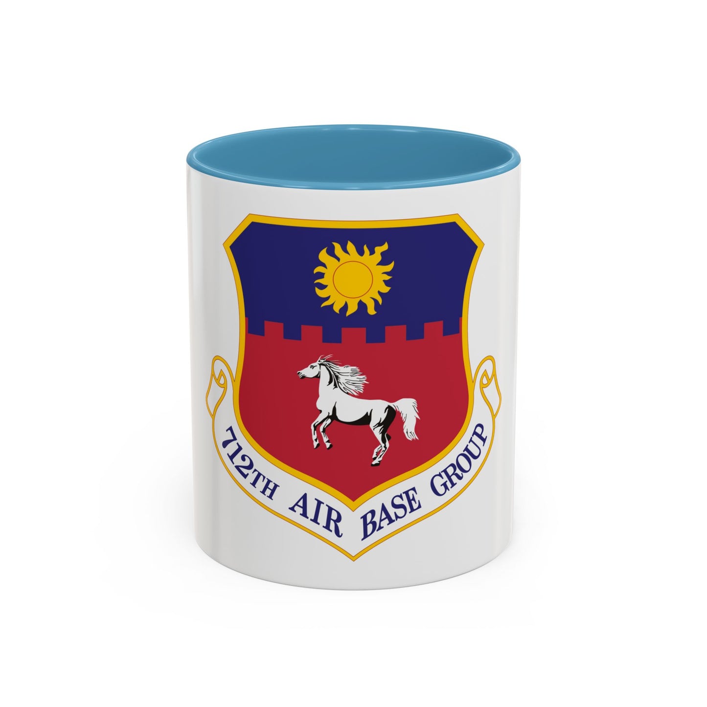 712th Air Base Group (U.S. Air Force) Accent Coffee Mug