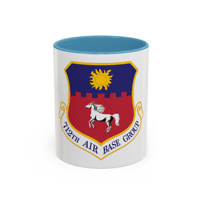 712th Air Base Group (U.S. Air Force) Accent Coffee Mug