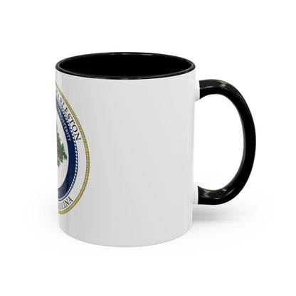 Seal of North Charleston South Carolina - Accent Coffee Mug