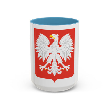 Coat of arms of Poland (1955-1980) - Accent Coffee Mug