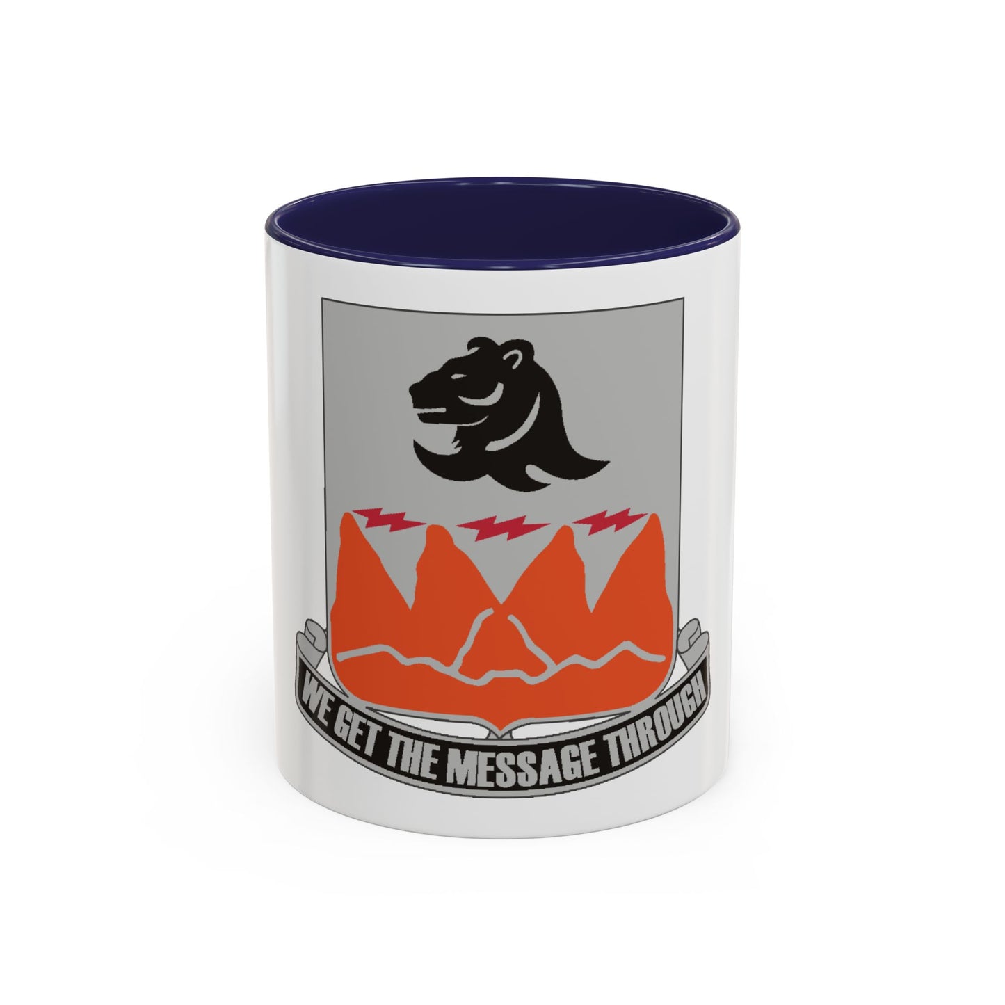 4 Signal Battalion (U.S. Army) Accent Coffee Mug