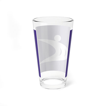 Flag of Tozawa Yamagata (Japan) Pint Glass 16oz