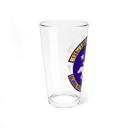 139th Logistics Squadron (U.S. Air Force) Pint Glass 16oz-Go Mug Yourself