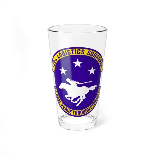 139th Logistics Squadron (U.S. Air Force) Pint Glass 16oz 16oz - Go Mug Yourself