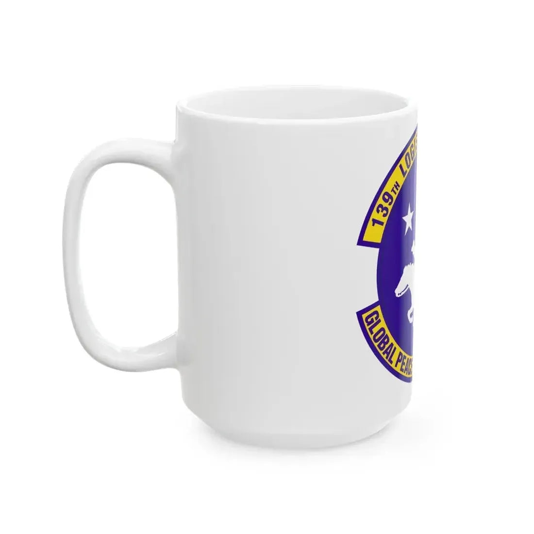 139th Logistics Squadron (U.S. Air Force) White Coffee Mug - Go Mug Yourself