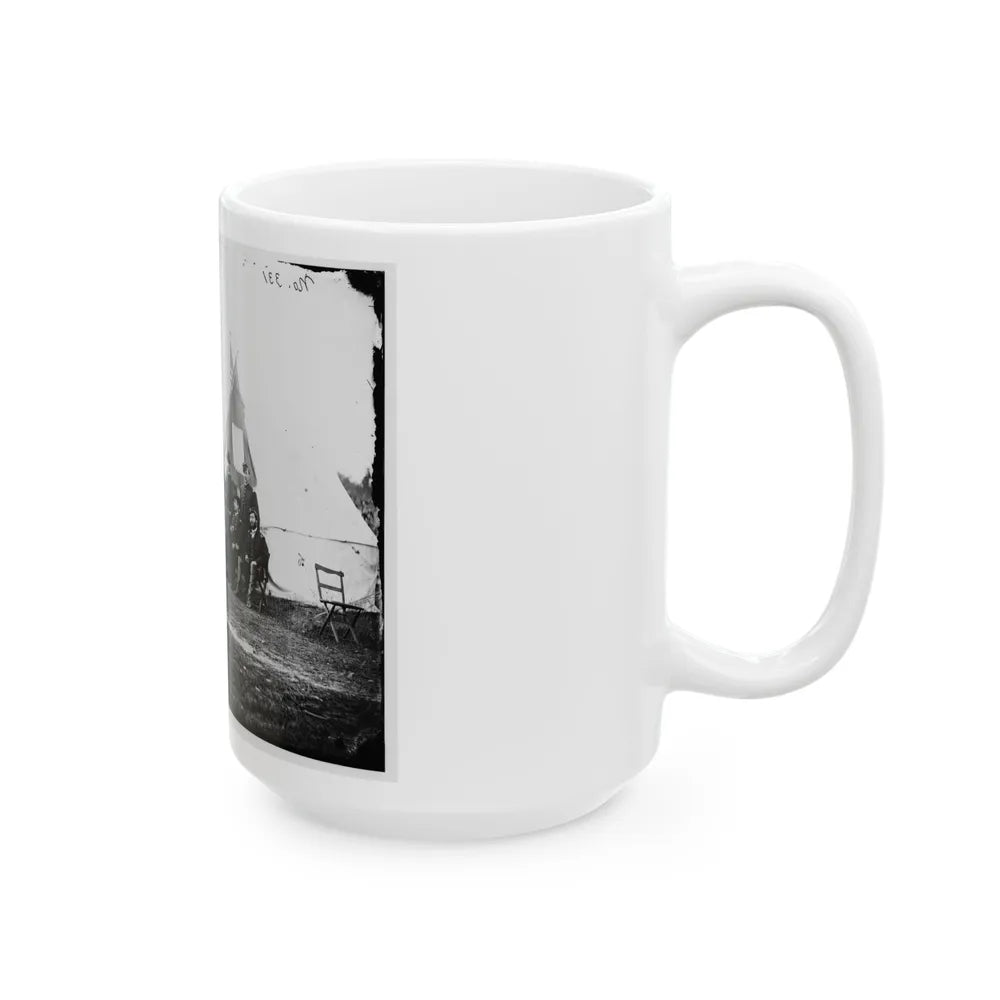 Culpeper, Va. Brig. Gen. Henry Prince Of The 2d Division, 3d Corps, And Staff (U.S. Civil War) White Coffee Mug-Go Mug Yourself