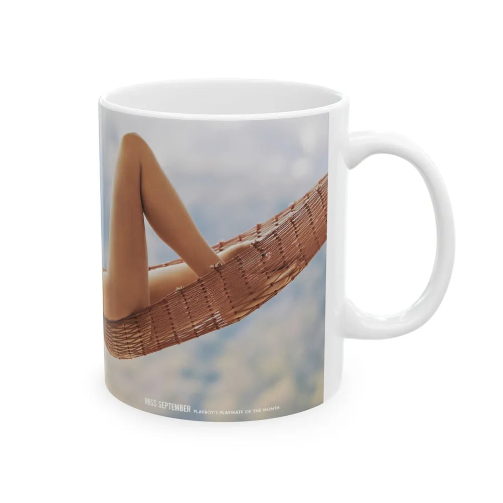 Victoria Vetri #01 - Nude ''Playboy Centerfold Gate''1 (Vintage Female Icon) White Coffee Mug-Go Mug Yourself