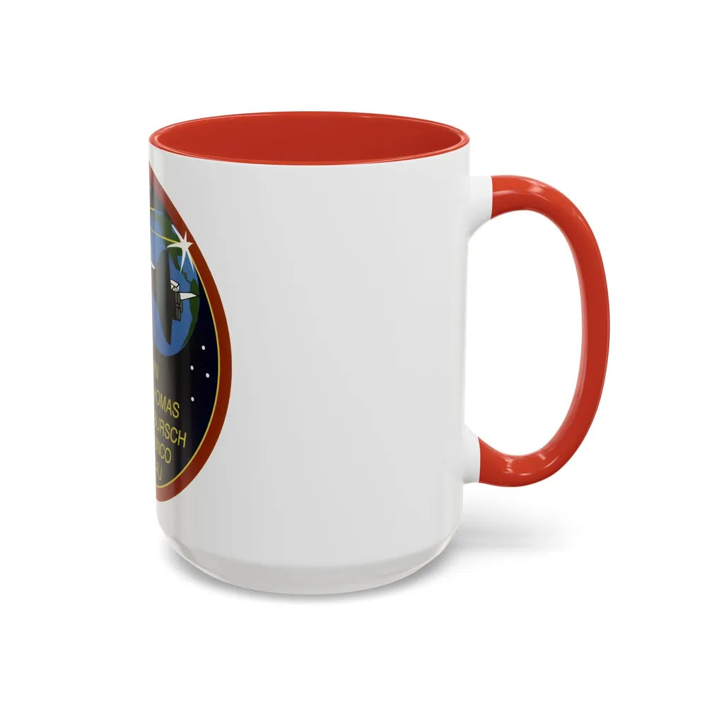 STS 77 (NASA) Accent Coffee Mug-Go Mug Yourself